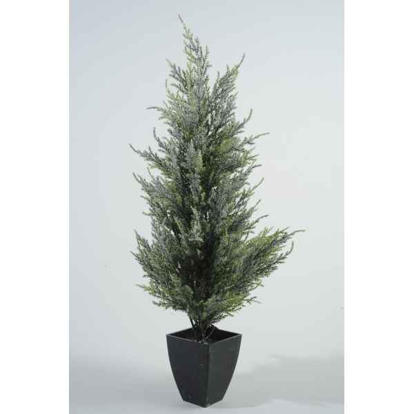 Sapin conifere neige table 20 cm Everlands -NF -685105