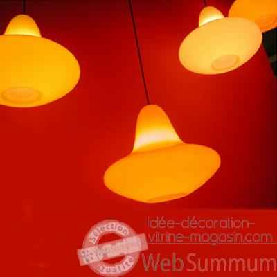Luminaire suspension Sunday Jaune Slide - SD SUN060