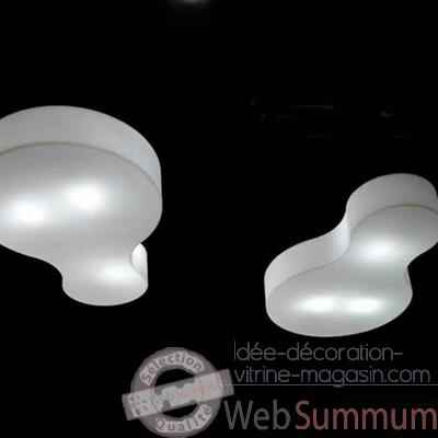 Luminaire suspension Nuvola Blanc Slide - SD NUV150