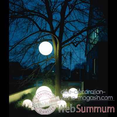 Lampe ronde socle a enfouir terracota Moonlight -mgbsltr250.0204