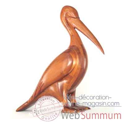 La pelican a terre en resineux 75 cm Lasterne -OPE075