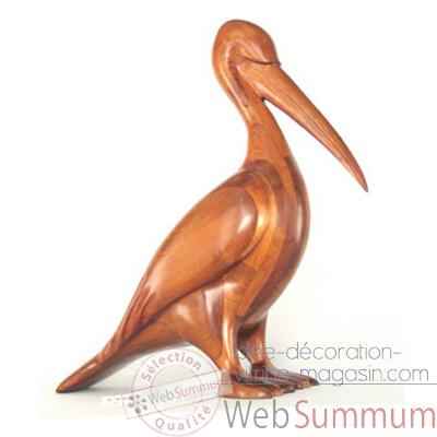 Lasterne-Ornementale-Le pelican a terre - 75 cm - OPE075R