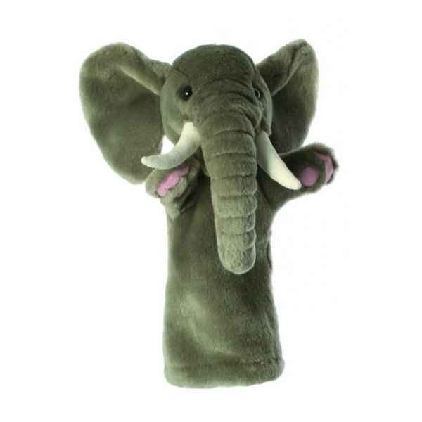 Grande marionnette peluche a main - Elephant-26012