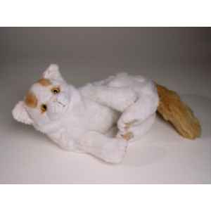 Peluche couche chat Turc de Van 35 cm Piutre -2319