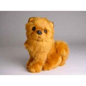 Peluche assise chow chow cannelle 28 cm Piutre -1302