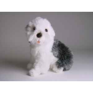 Peluche assise Berger old english 28 cm Piutre -1305