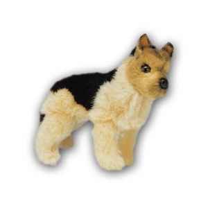 Peluche debout mascot berger allemand 20 cm Piutre -4253