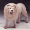 Peluche debout lion blanc 180 cm Piutre -2535