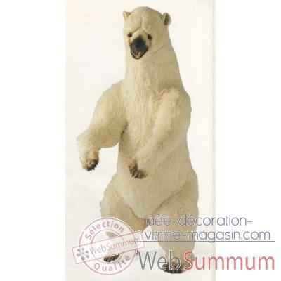 Peluche debout ours polaire 225 cm Piutre -2102