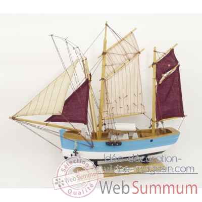 Marie-jeanne, thonier - l. 50 x h.45 x 10 cm Produits marins Web Summum -2175