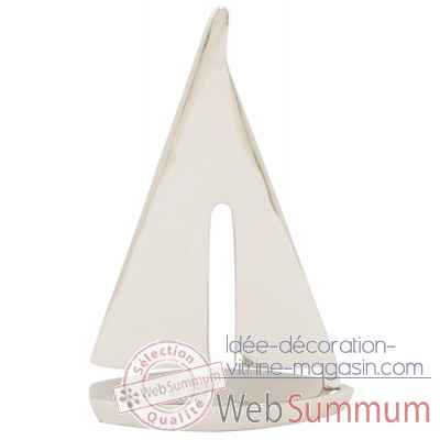 Voilier l. nickele, h. 15,5 cm Produits marins Web Summum -0210