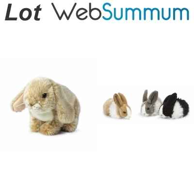Promotion 2 peluches Lapin Anna Club Plush -LWS-248