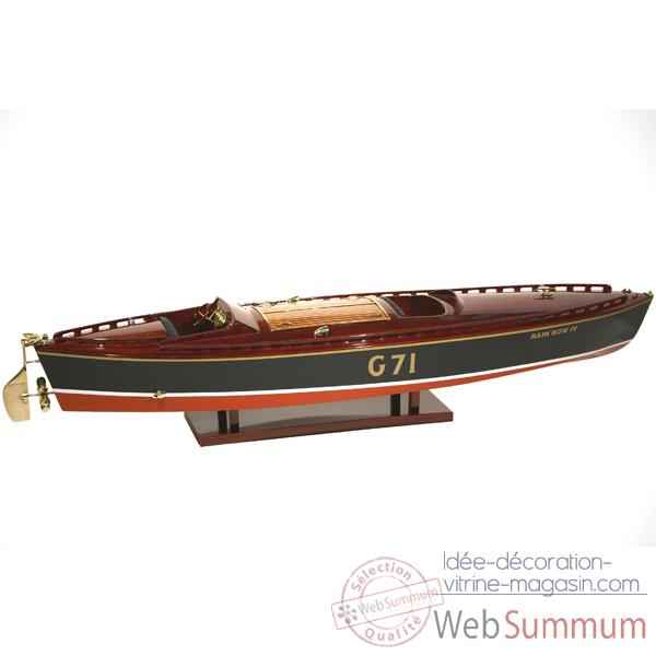 Maquette Runabout Américain-Rainbow IV-Collection Riva - R-RAIN50