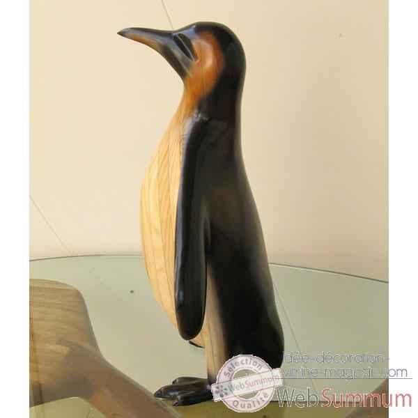Lasterne-Ornementale-Le pingouin en arret - 60 cm - OPI060P