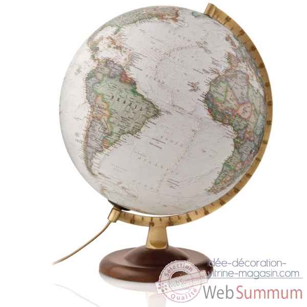Globe gold executive national geographic lumineux