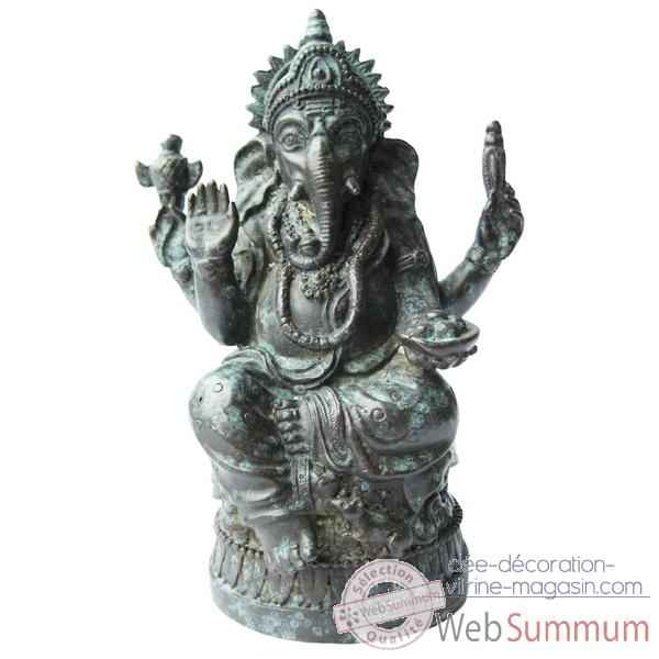 Statuette divinite hindouiste en bronze -BRZ1282V