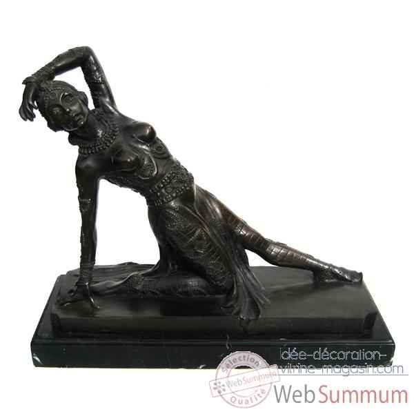 Statuette femme contemporaine en bronze -BRZ1047