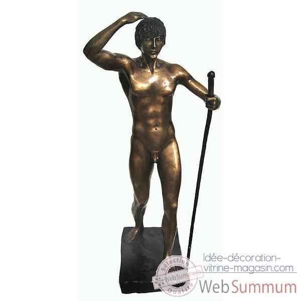 Statuette femme contemporaine en bronze -BRZ1127