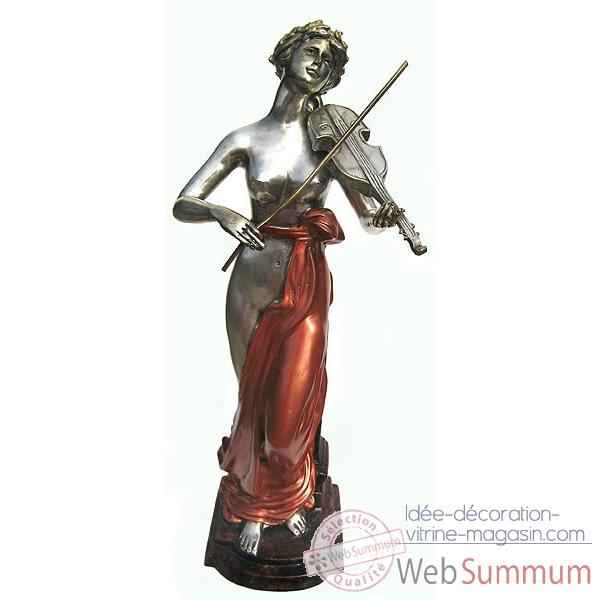 Statuette femme contemporaine en bronze -BRZ952