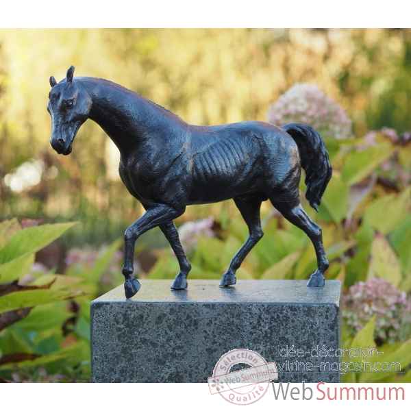 Statuette Cheval en bronze -AN1172BRW-B