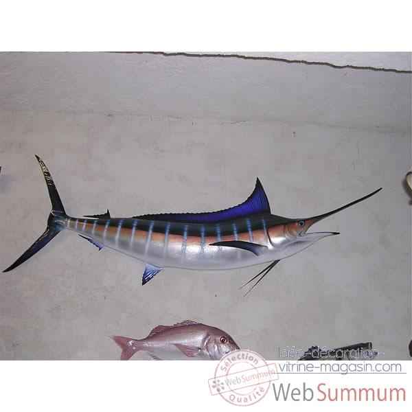 Trophee poisson des mers tropicales Cap Vert Marlin bleu -TR056