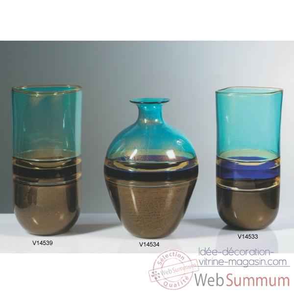 Vase bouteille en verre Formia -V14534