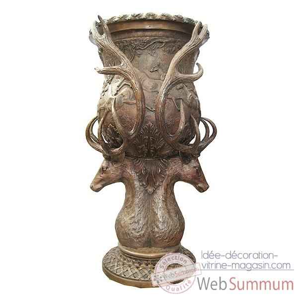 Vase de jardin en bronze -BRZ413