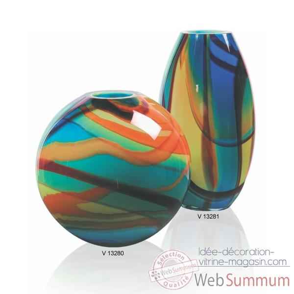 Vase sphre en verre Formia -V13280