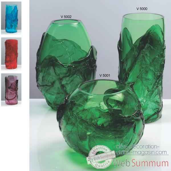 Vase sphre en verre Formia -V5001